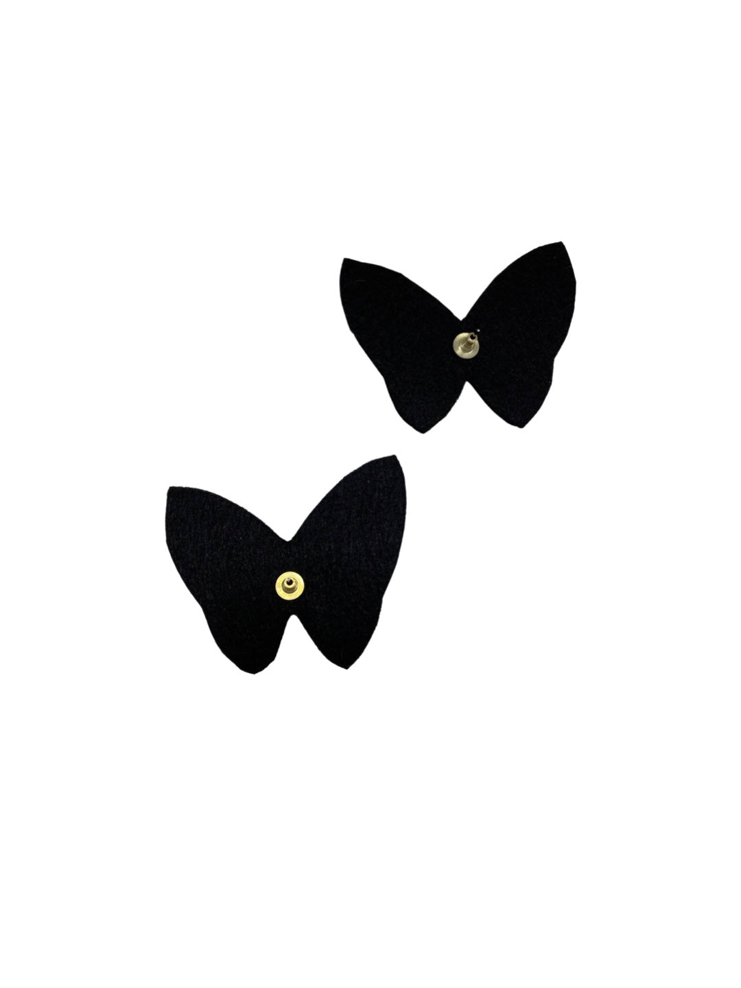 Colourful Sequence Beaded Butterfly Stud Earrings