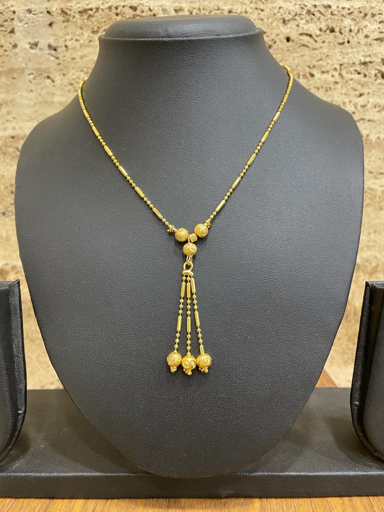 Short Gold Necklace