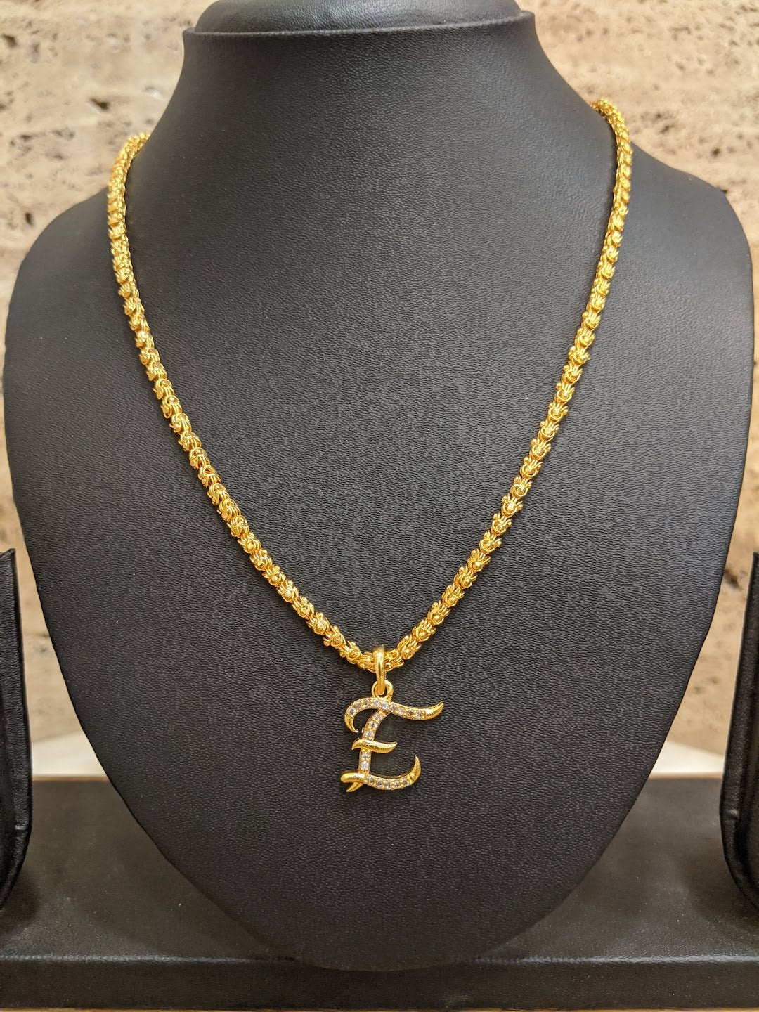 Alphabet A-Z Custom Letter Name Necklace
