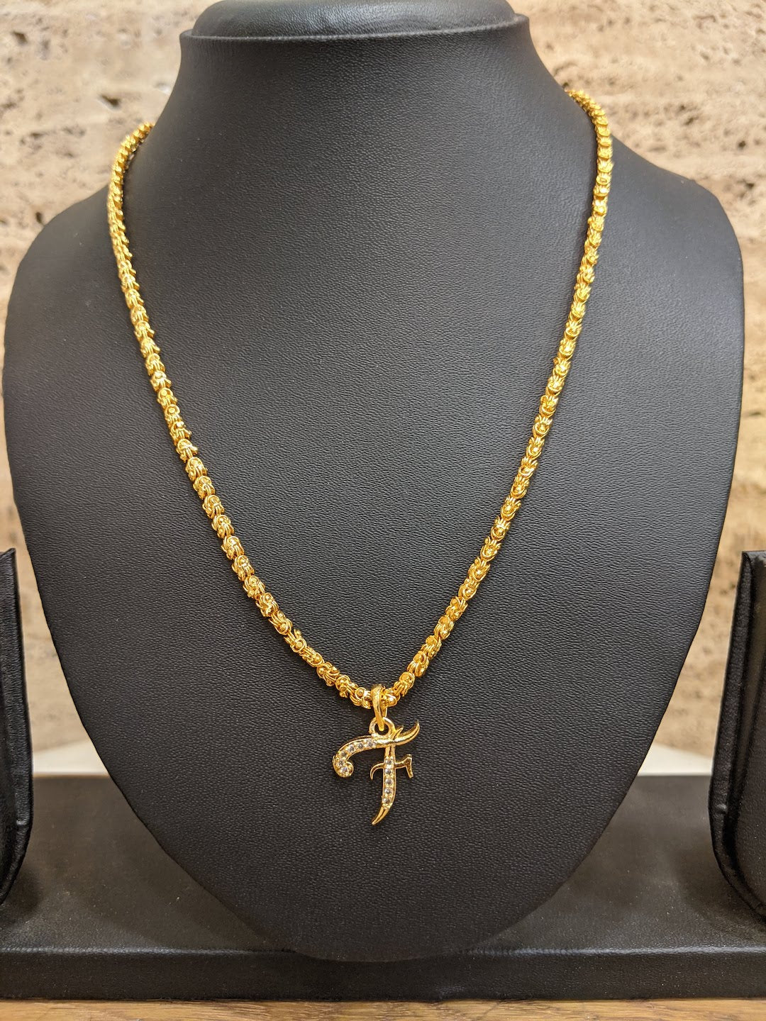 Alphabet A-Z Custom Letter Name Necklace
