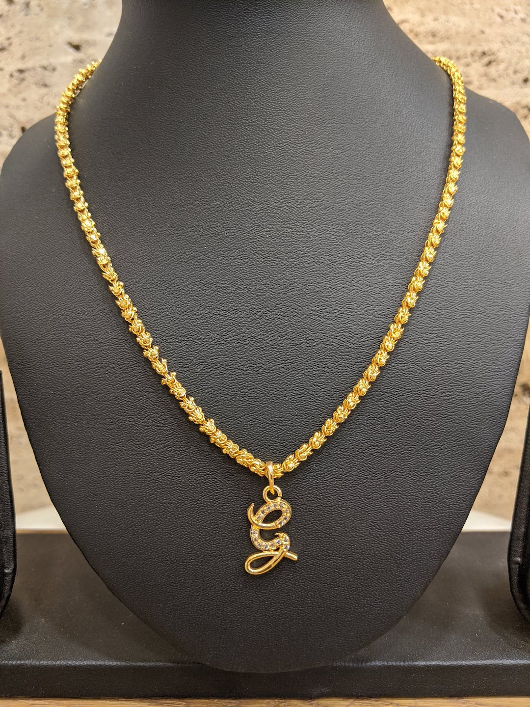 Alphabet A-Z Custom Letter Name Necklace