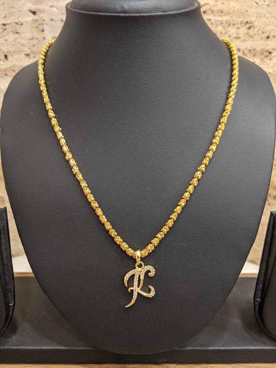 Alphabet A-Z Custom Letter Name Necklace