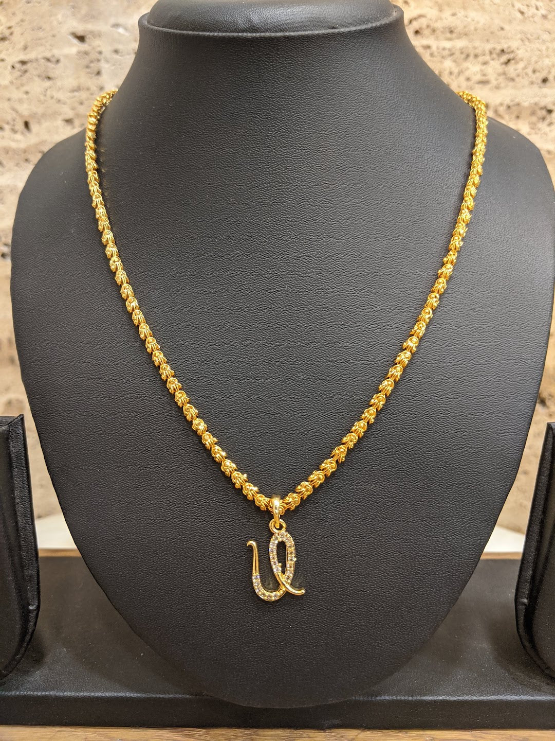 Alphabet A-Z Custom Letter Name Necklace