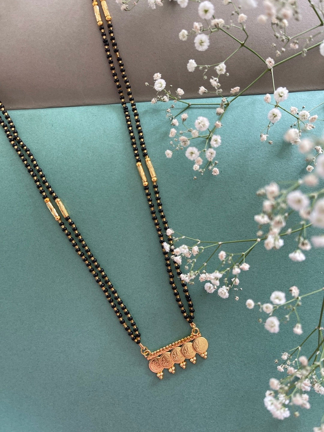 long gold mangalsutra designs latest