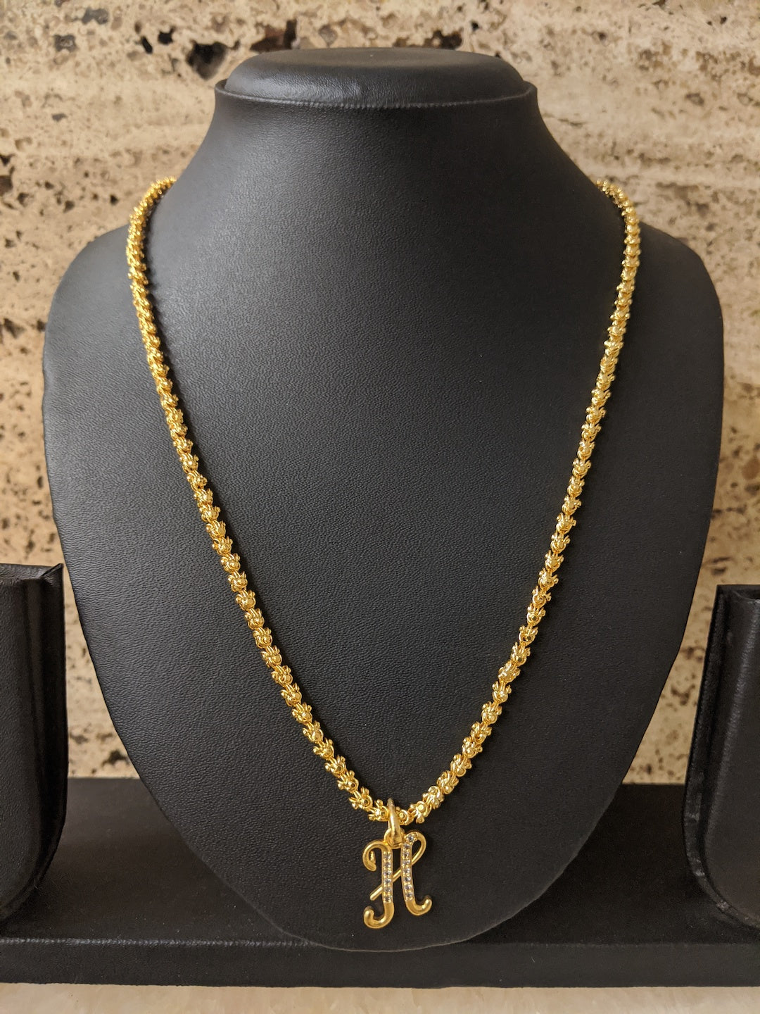 Alphabet A-Z Custom Letter Name Necklace