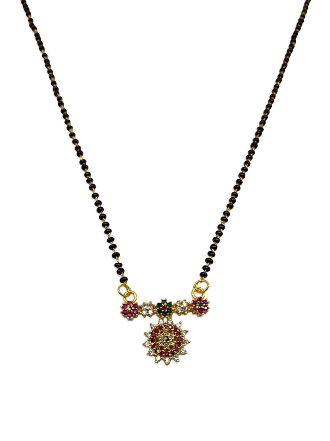 american diamond mangalsutra