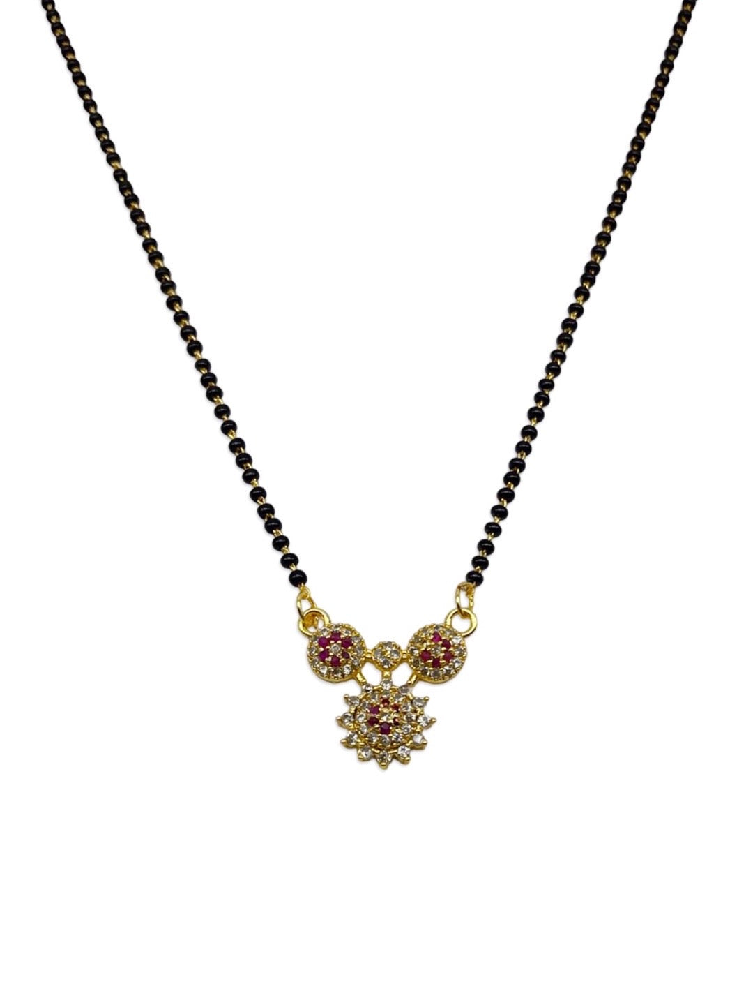 american diamond mangalsutra