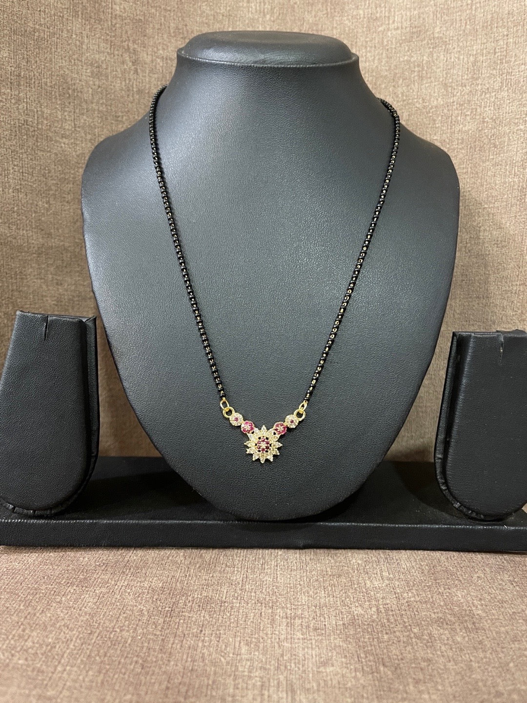 fancy short mangalsutra designs