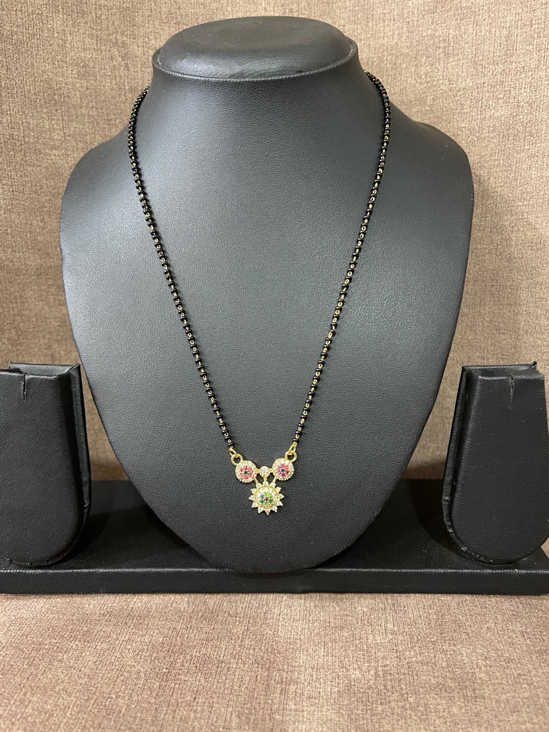 short gold mangalsutra designs latest