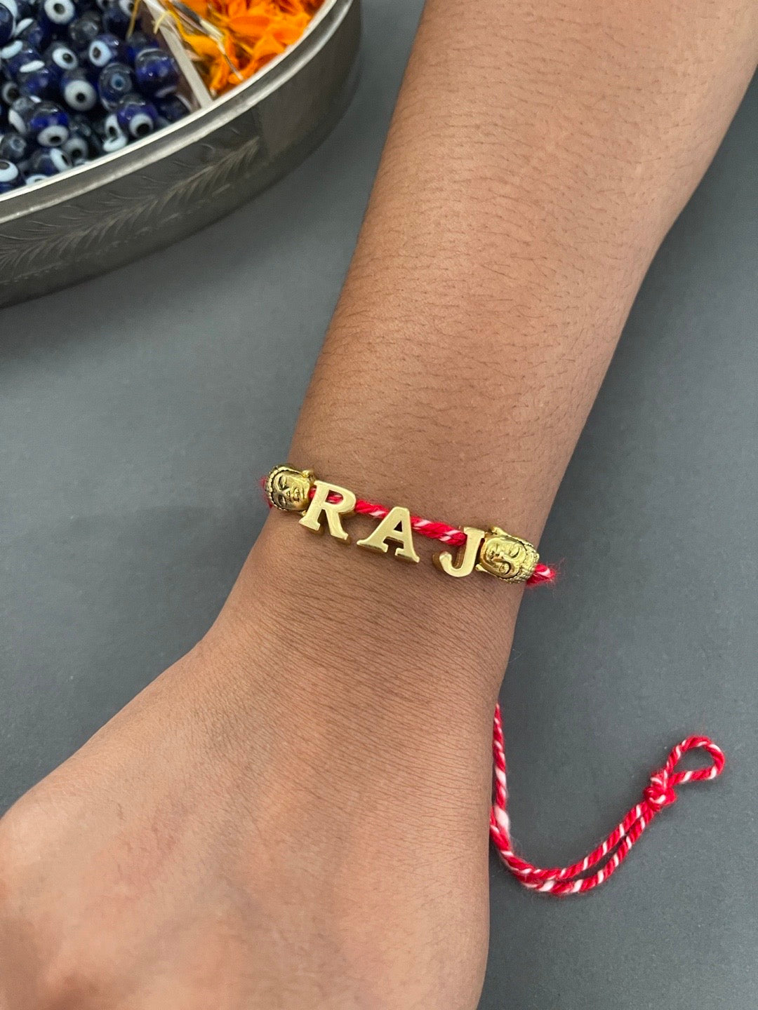 custom name rakhi