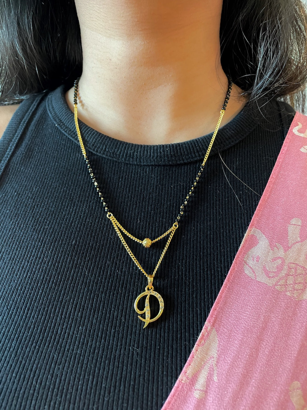 d letter mangalsutra
