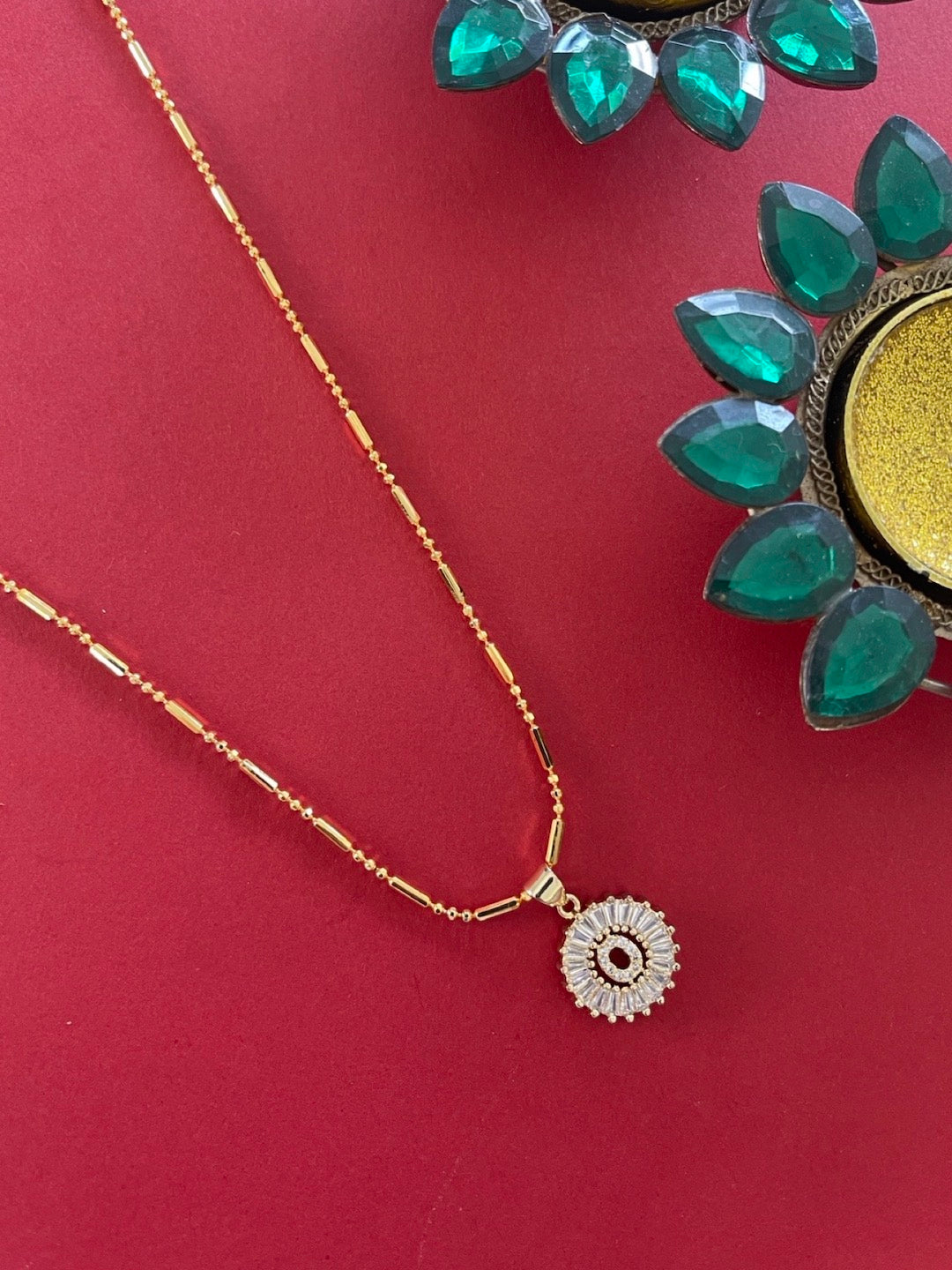 A-Z Personalized Locket Pendant | Custom Letter Necklace | All Alphabets