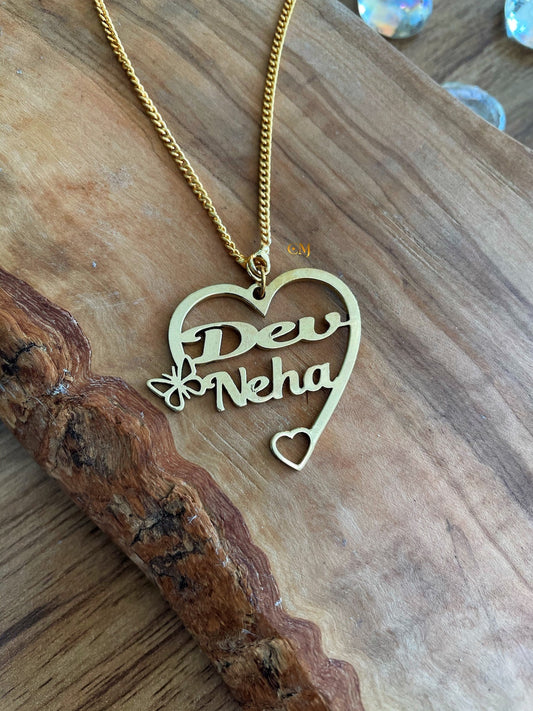 gold butterfly necklace