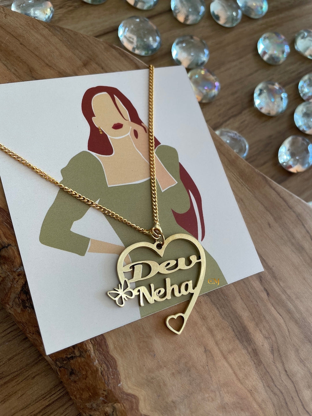 heart shape pendant