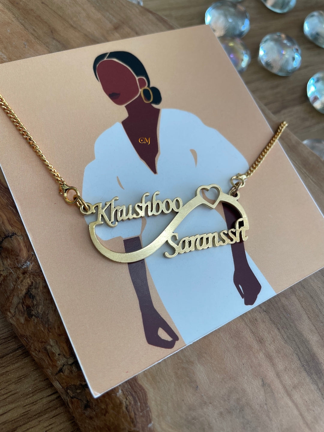 custom heart necklace