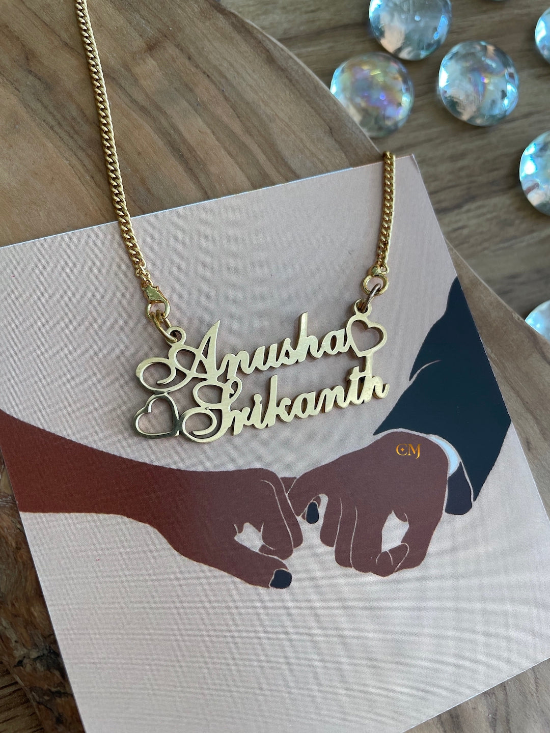 name locket design