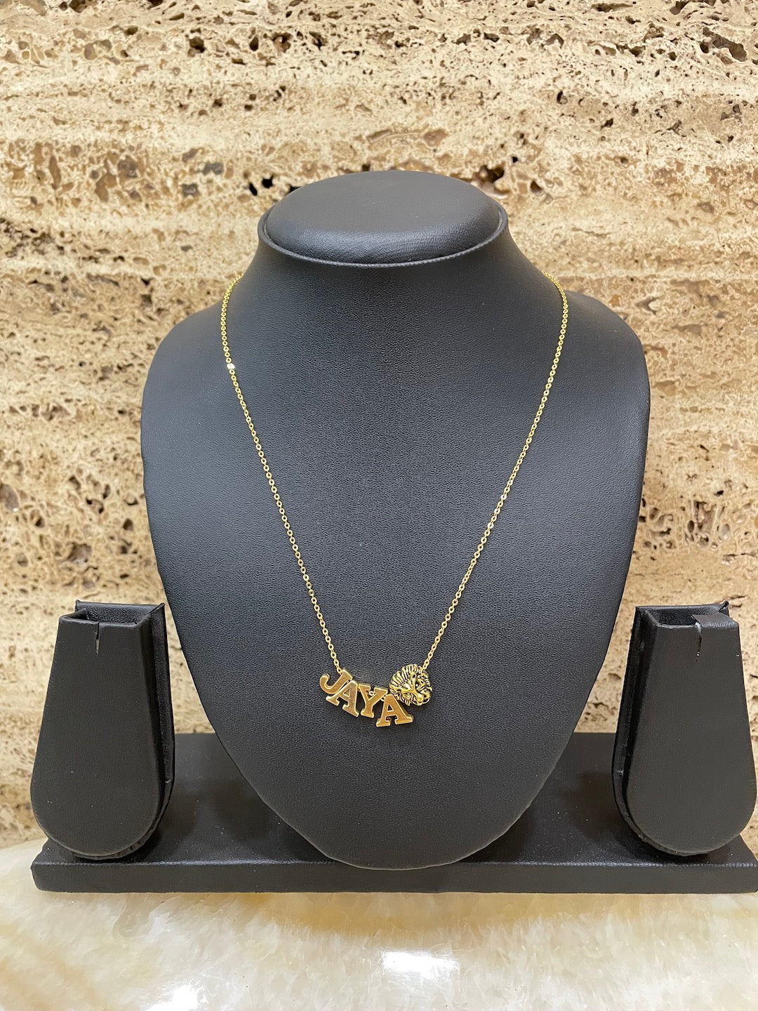 Lion/Panther Name Necklace