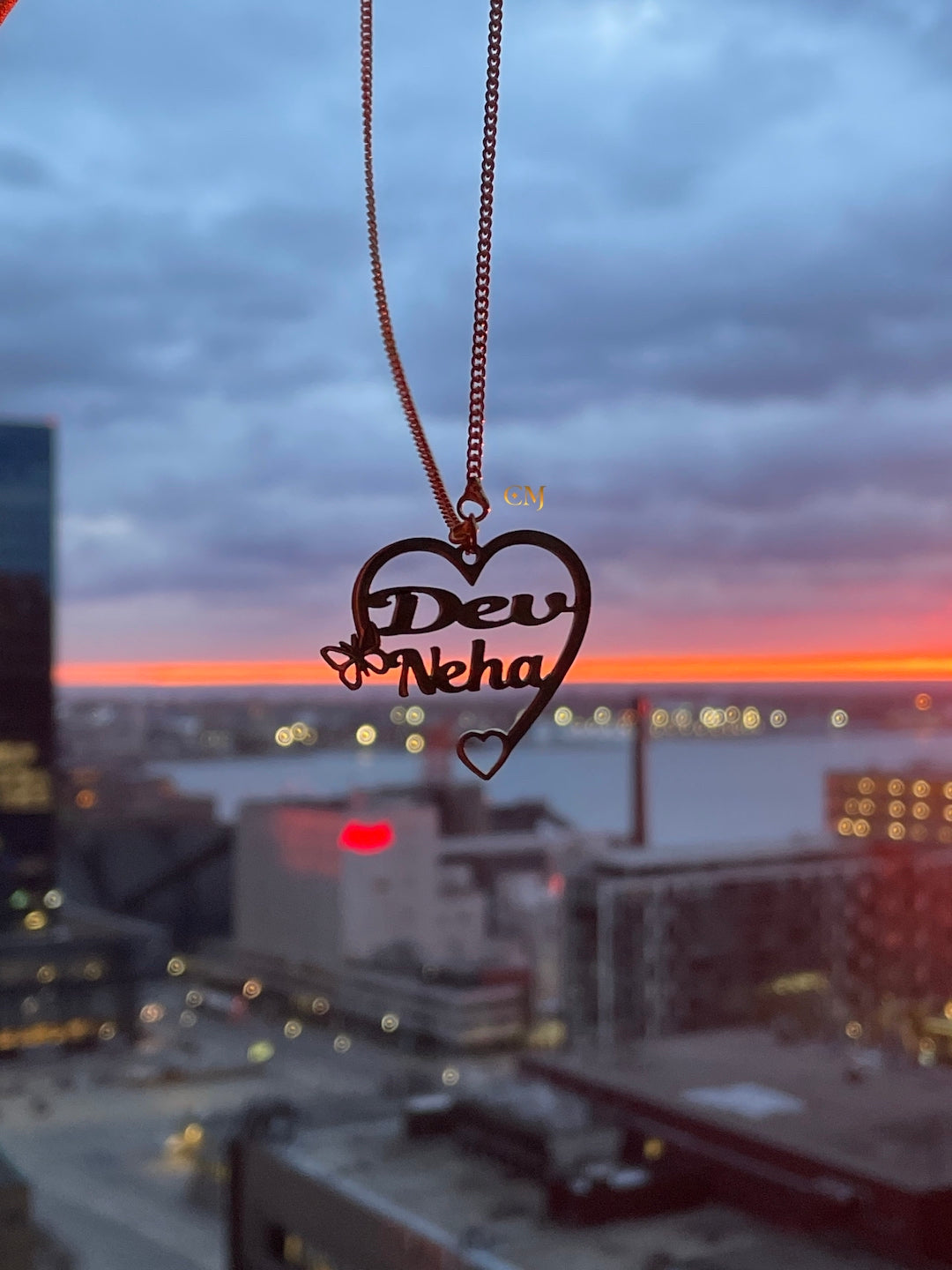 couple necklace set