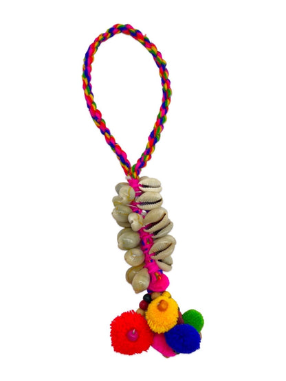 Sea-shell Lumba Multicolor Thread Rakhi Bracelet for Raksha Bandhan