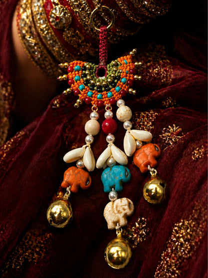 (Set of 2) Elephant Lumba Rakhi Bhaiya Bhabhi Gift