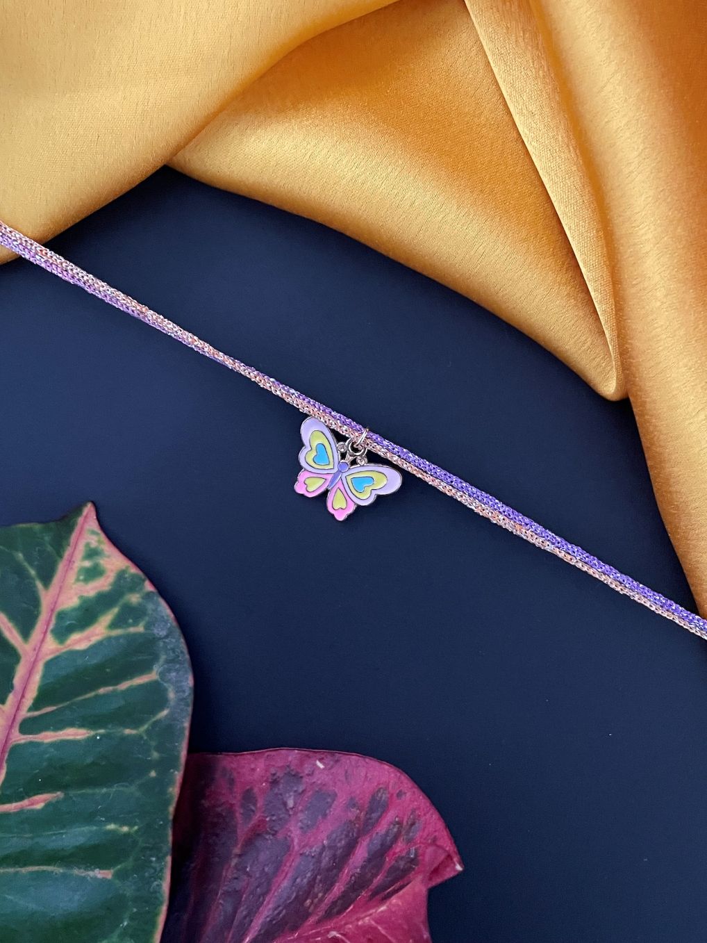 Butterfly Charm Rakhi Lumba
