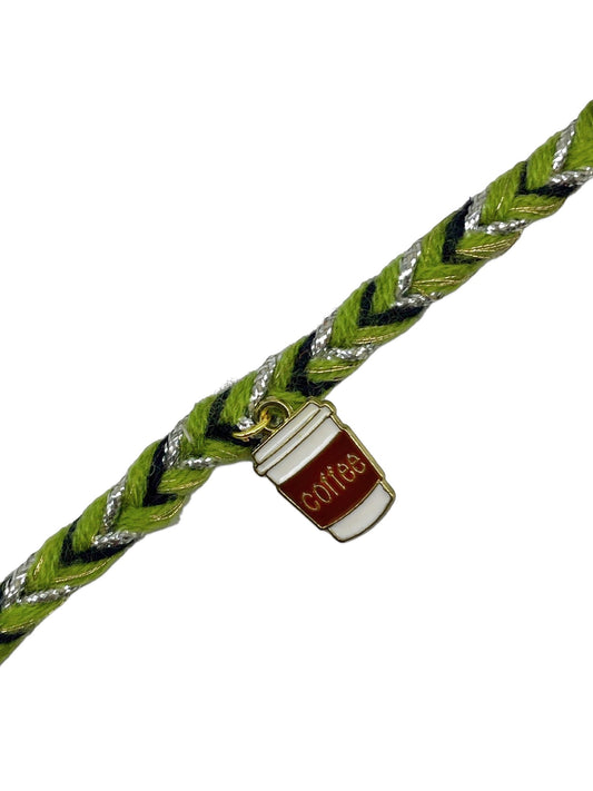 Coffee Cup Charm Rakhi Lumba