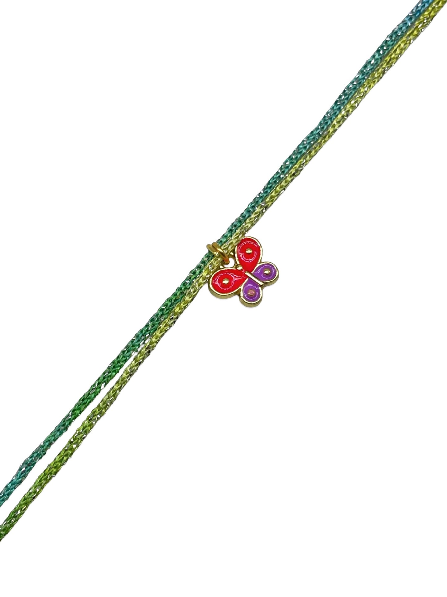 Mini Butterfly Charm Rakhi Lumba