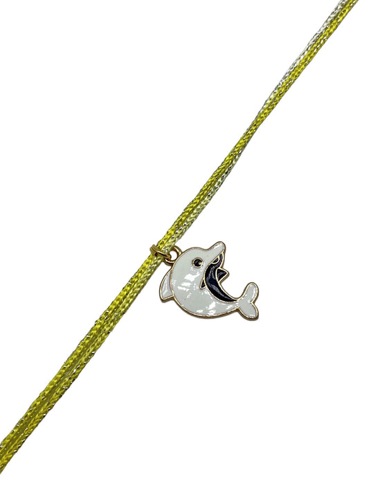 Dolphin Charm Rakhi Lumba