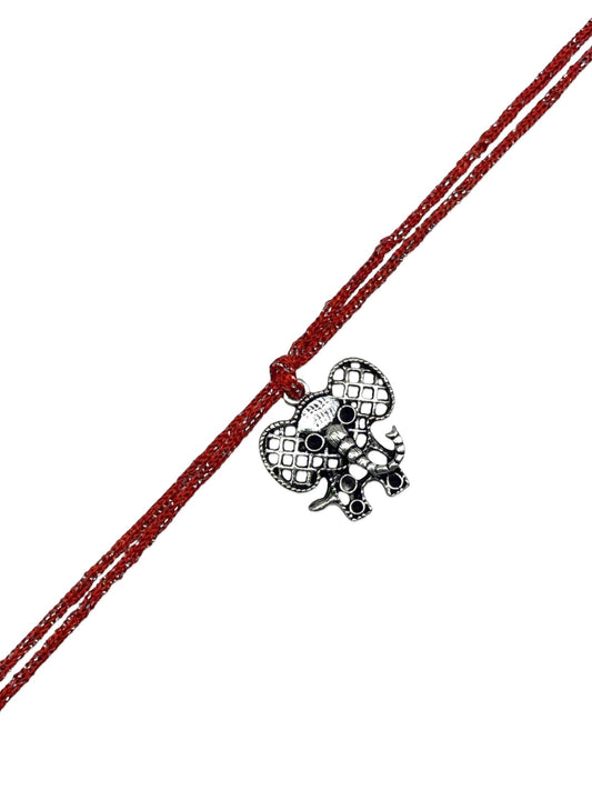 Elephant Charm Rakhi Lumba