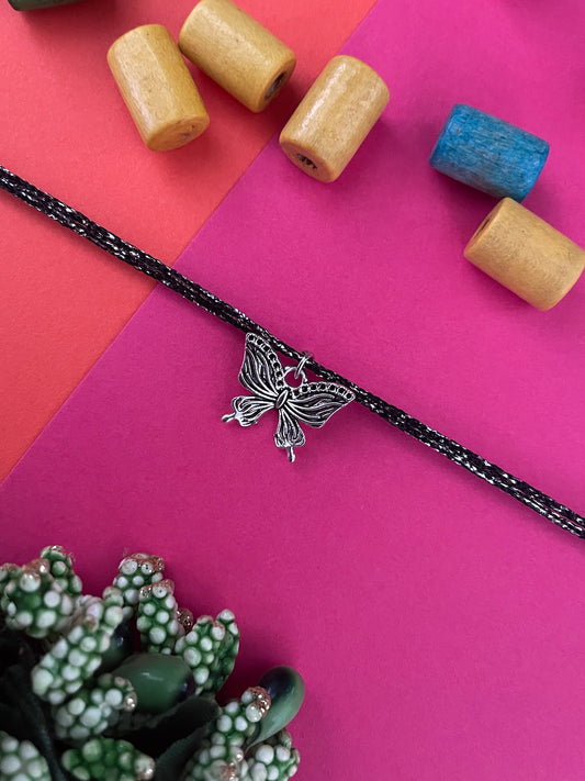 Butterfly Charm Rakhi Lumba