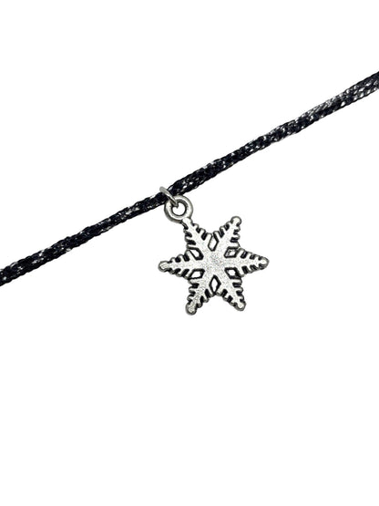 Christmas Snowflake Charm Rakhi Lumba