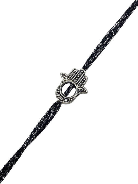 Hamsa Hand Charm Rakhi Lumba