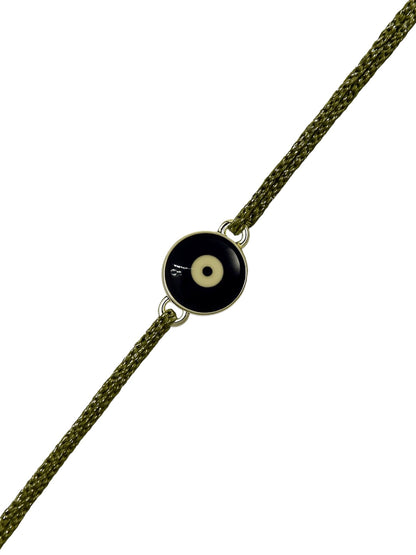 Black Evil Eye Charm Rakhi Lumba