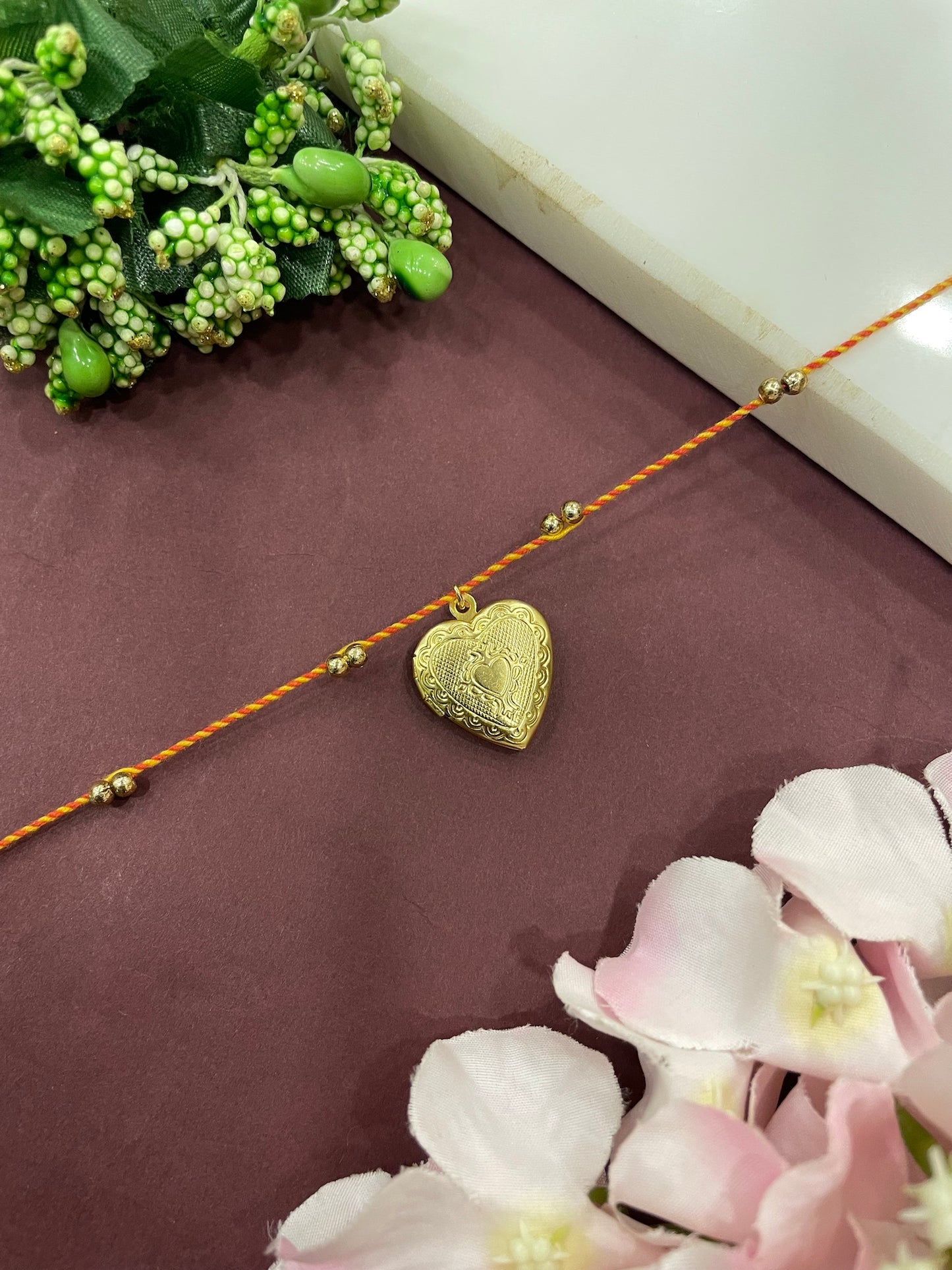 Heart Photo-Frame Rakhi Lumba