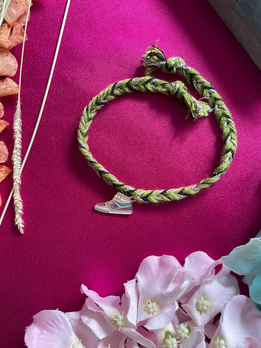 Mini Shoes Charm Rakhi Lumba
