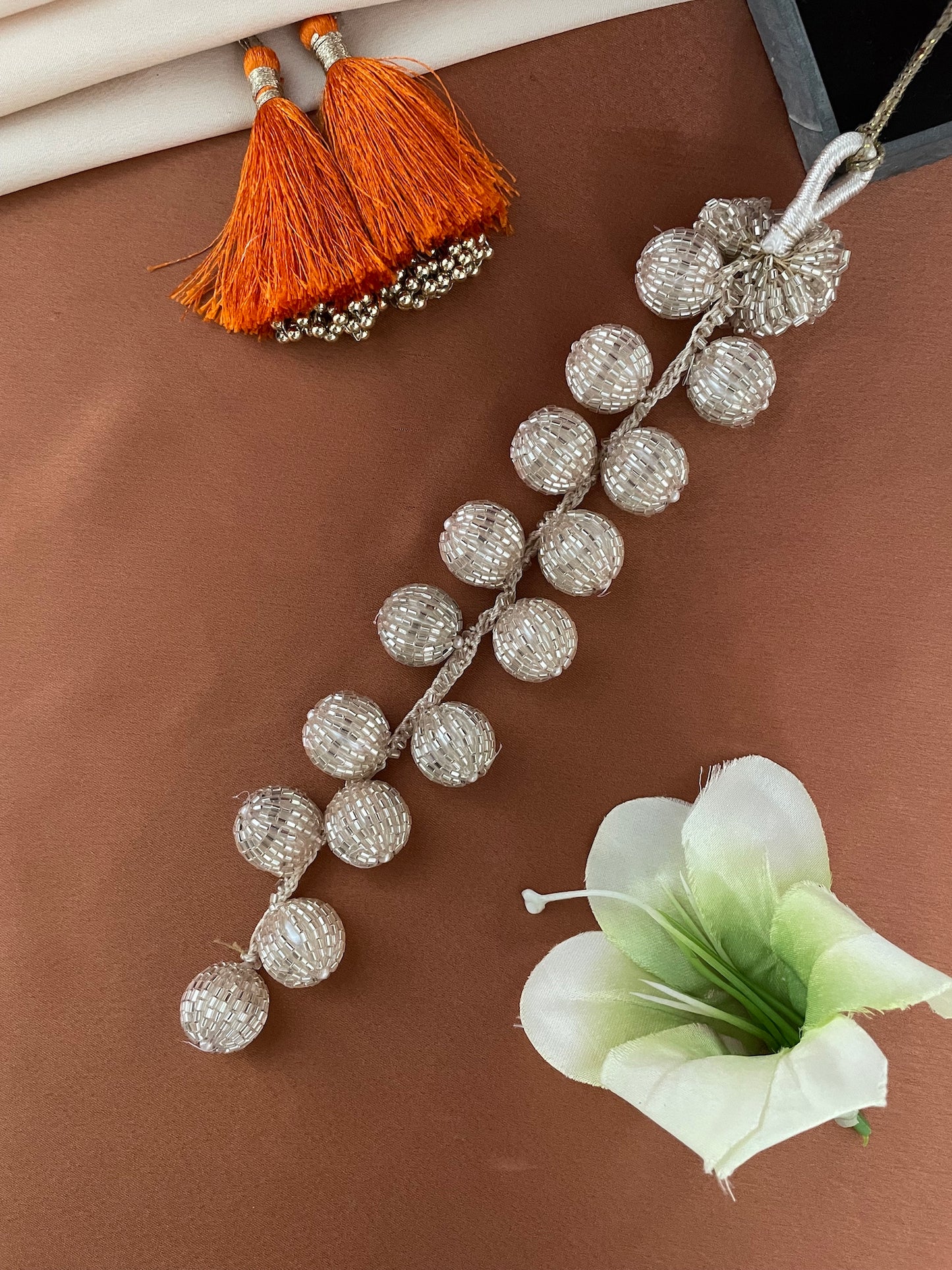 Tassel & Ball Design Layer Lumba Rakhi