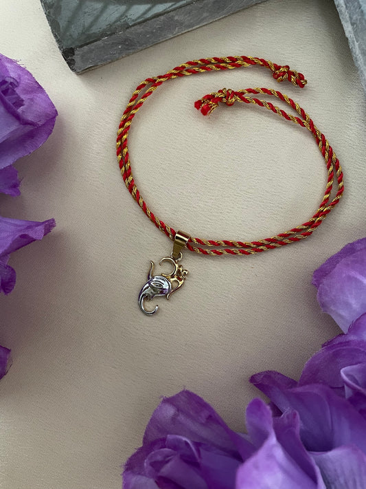 OM & Lord Ganesha Rakhi Lumba