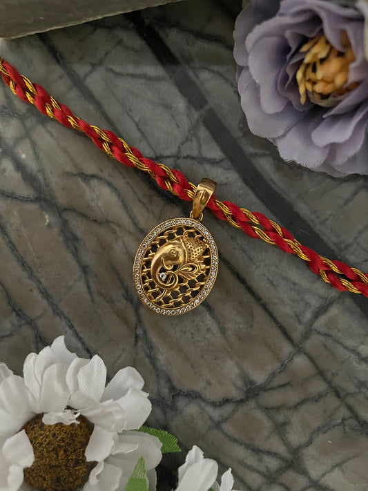 AD Ganesha Rakhi Lumba