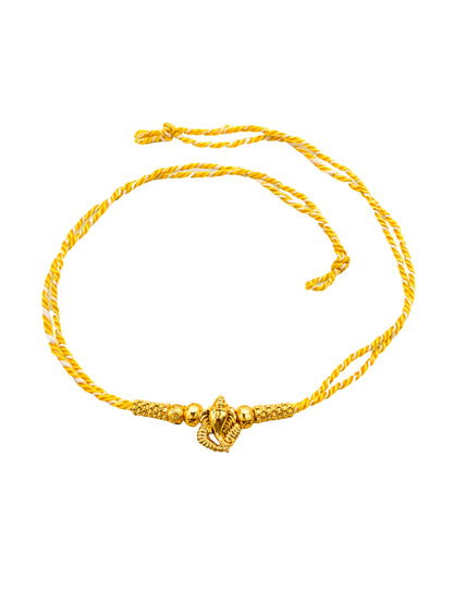 (Set of 2) Evil Eye Ganesha Rakhi Bracelet Bhai Bhaiya Bro