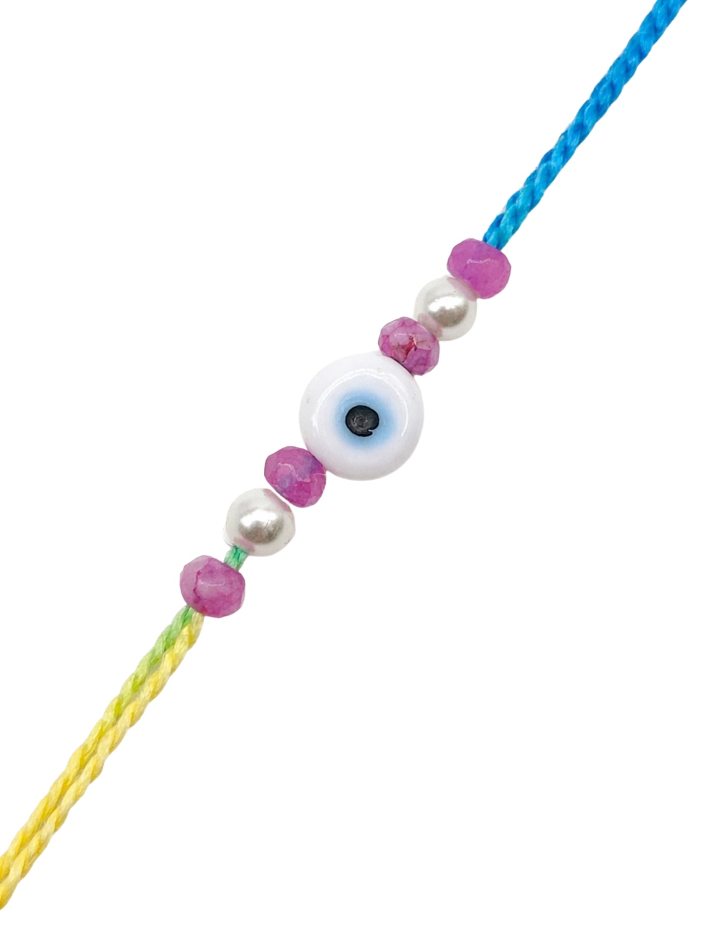 Evil Eye Charm Kids Rakhi Bracelet For Bhai Bhaiya Bro