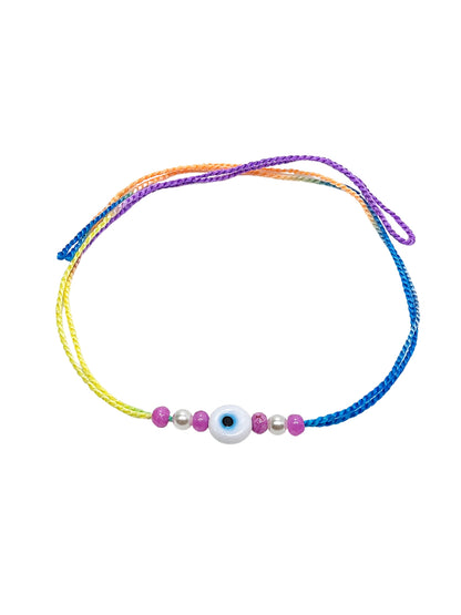 Evil Eye Charm Kids Rakhi Bracelet For Bhai Bhaiya Bro