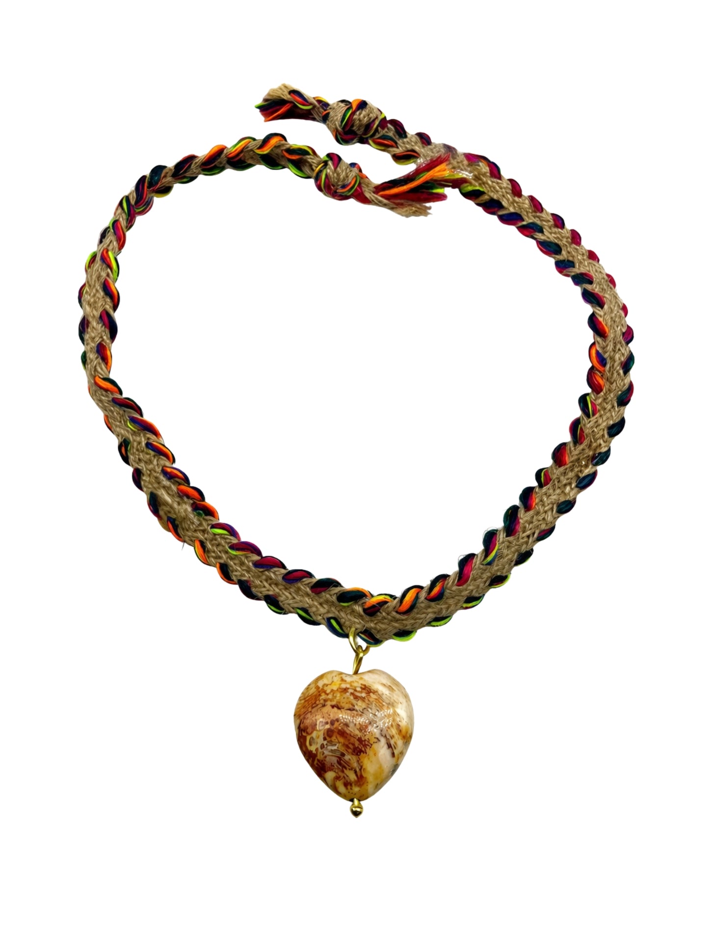 Carnelian Stone Heart Rakhi Bracelet For Bhai Bhaiya Bro
