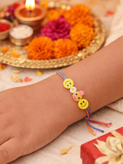 Smiley Duck Kids Rakhi Bracelet For Bhai Bhaiya Bro