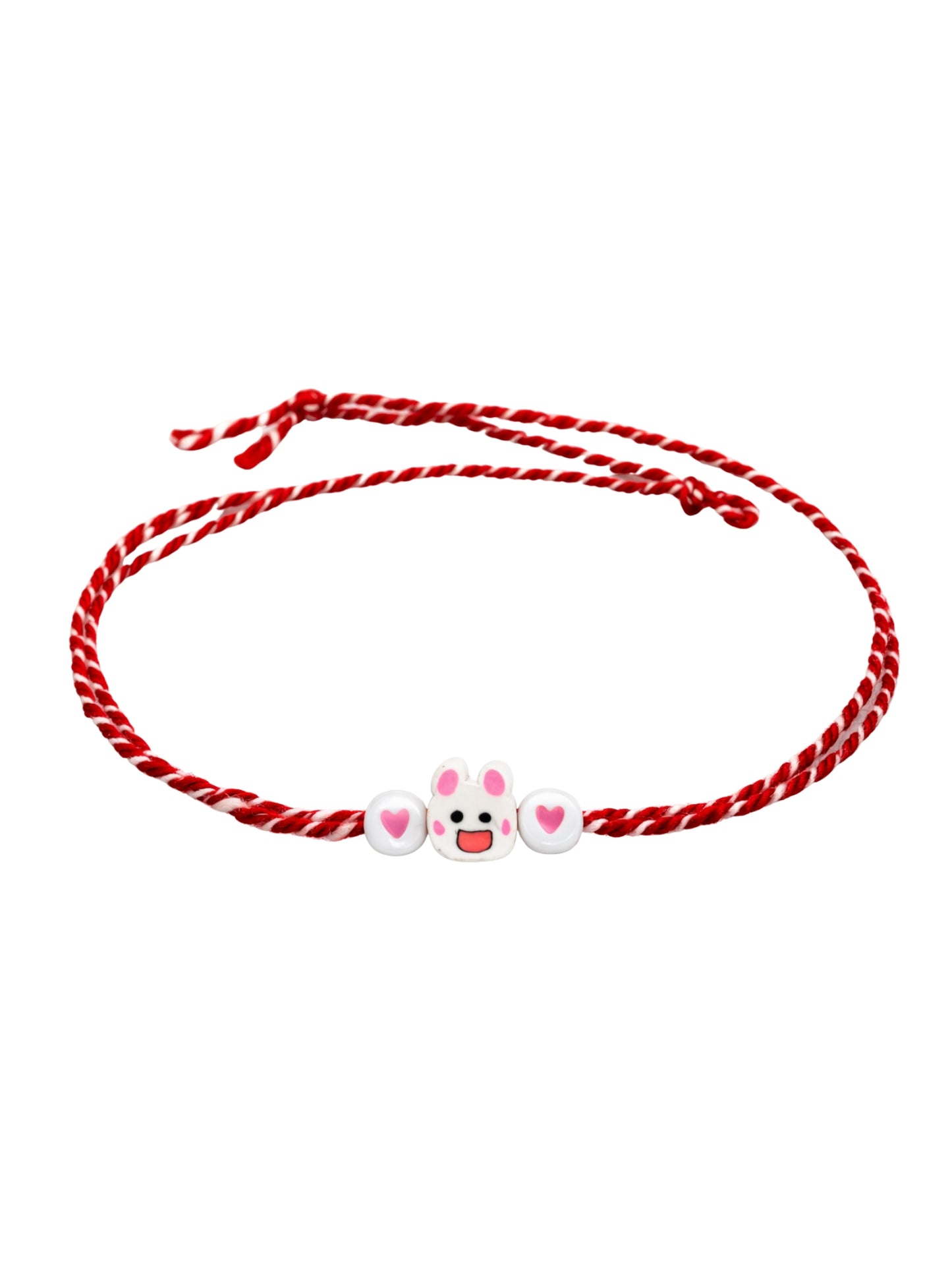 (Set of 2) Smiley Kids Cartoon Rakhi Bracelet Bro Gift