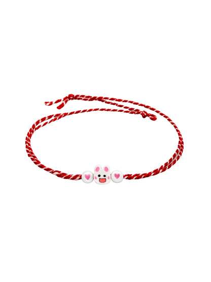 Bunny Heart Kids Rakhi Bracelet For Bhai Bhaiya Bro
