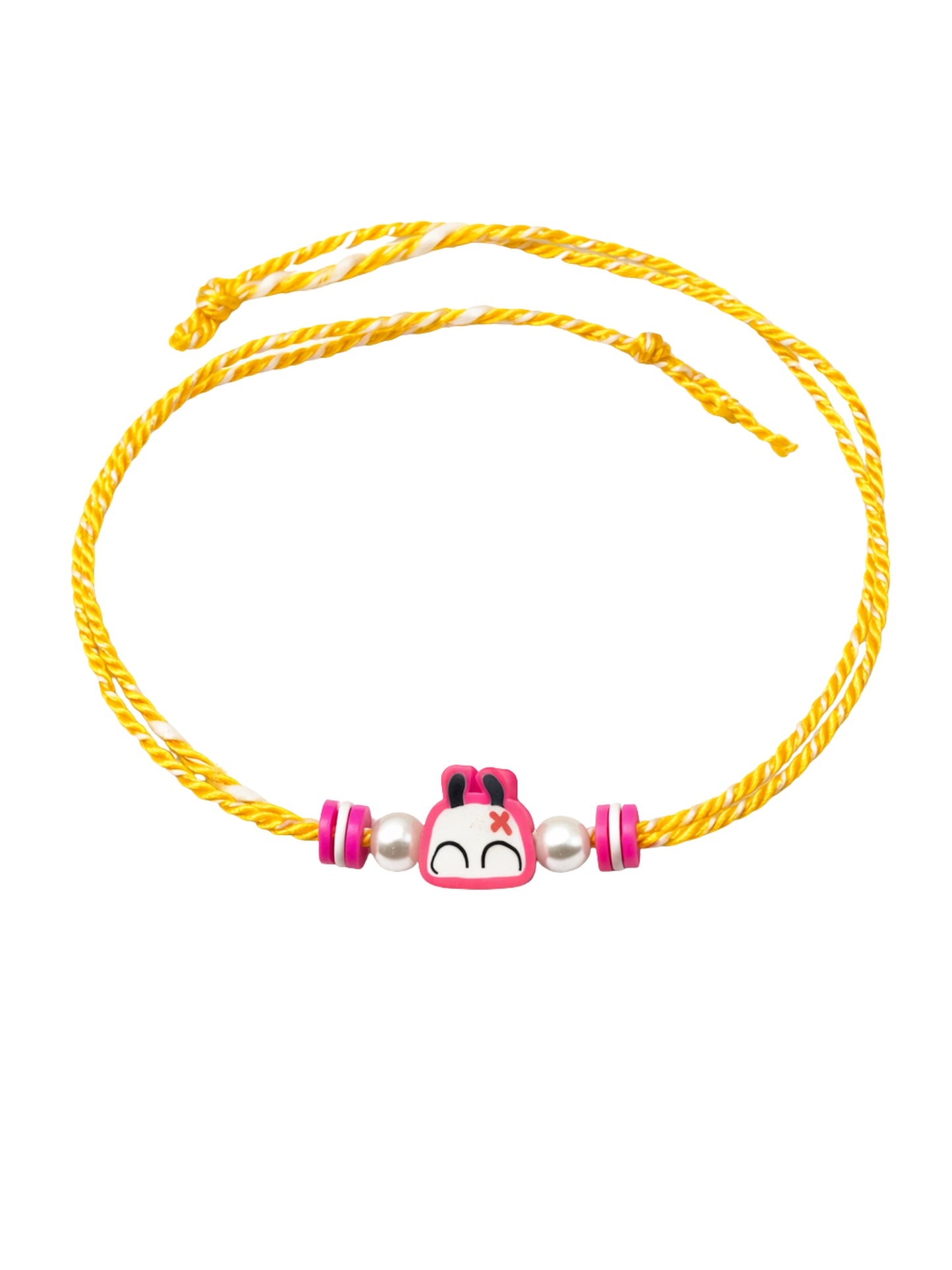 (Set of 2) Bunny Kids Cartoon Rakhi Bracelet Bro Gift