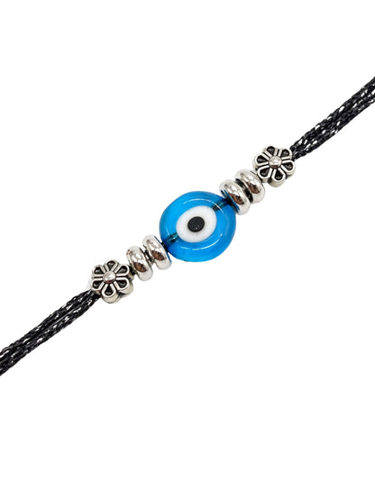 Evil Eye Charm Rakhi Bracelet For Bhai Bhaiya Bro