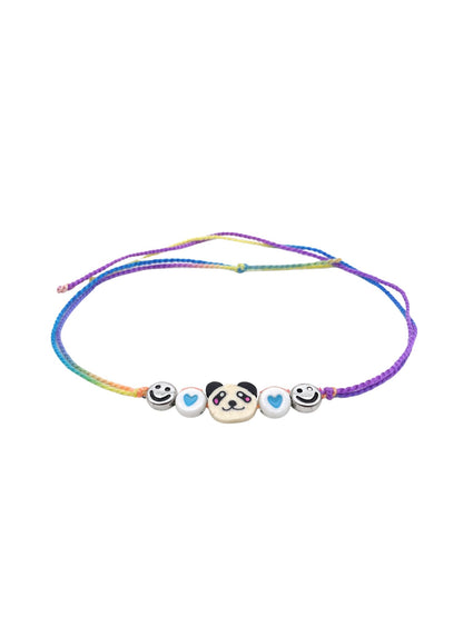 (Set of 3) Evil Eye Panda Rakhi Bracelet for Bhai Bhaiya Bro