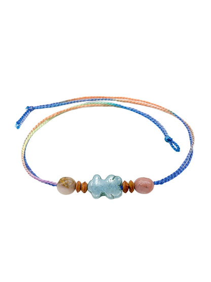 Mini Teddy Bear Kids Rakhi Bracelet For Bhai Bro