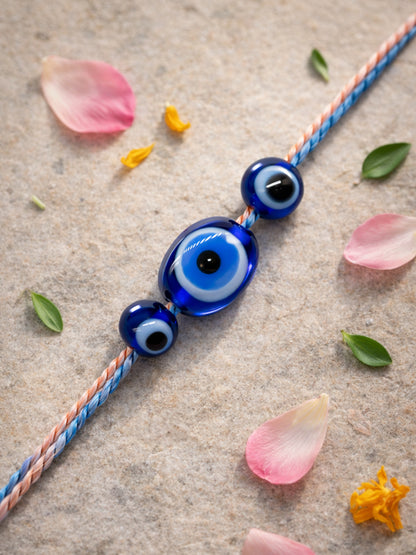 Evil Eye Rakhi Bracelet for Bhai Bhaiya Bro